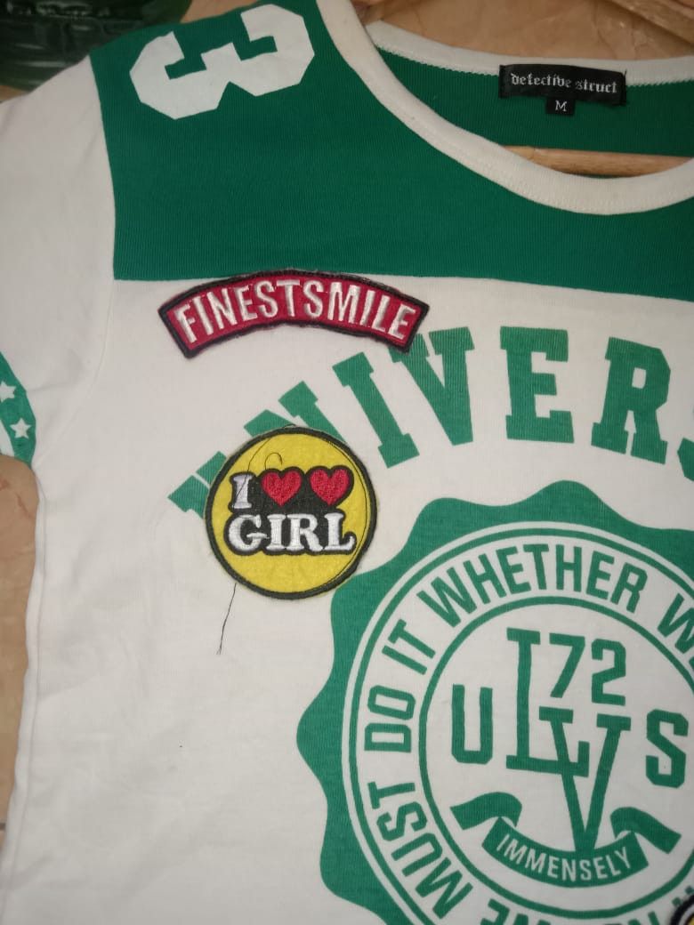 Vintage Defective Struct colledge calfornia university patches shirt Size US L / EU 52-54 / 3 - 7 Thumbnail