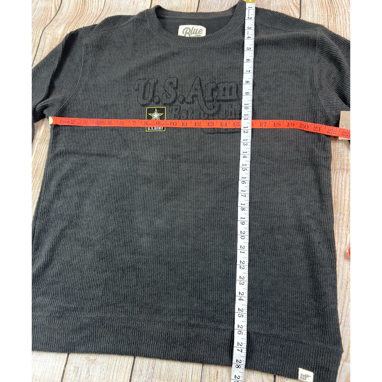 Vintage NWT Blue 84 Shirt Military Long Sleeve Charcoal Size M Men Grey Soldier Warrior Hero Size US M / EU 48-50 / 2 - 3 Thumbnail