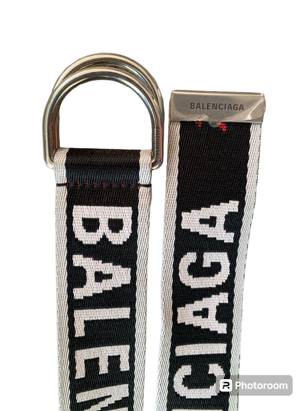 Balenciaga Balenciaga D Ring Belt In Grey Size ONE SIZE - 3 Thumbnail