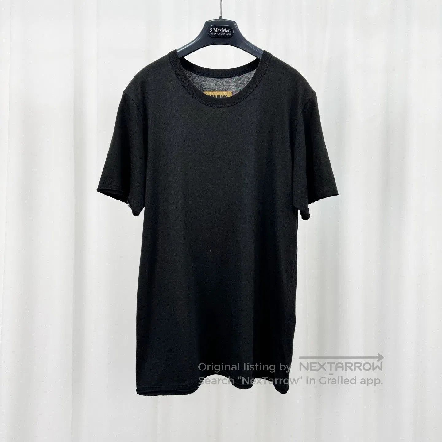 Uma Wang Uma Wang Black Short-Sleeve Top. Size L / US 10 / IT 46 - 1 Thumbnail