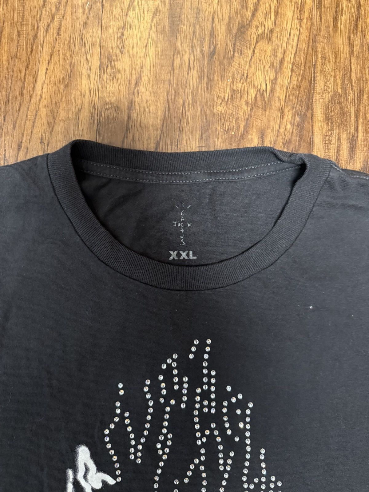 Other Cactus jack x Mastermind Japan Black T-Shirt Size US XXL / EU 58 / 5 - 4 Thumbnail