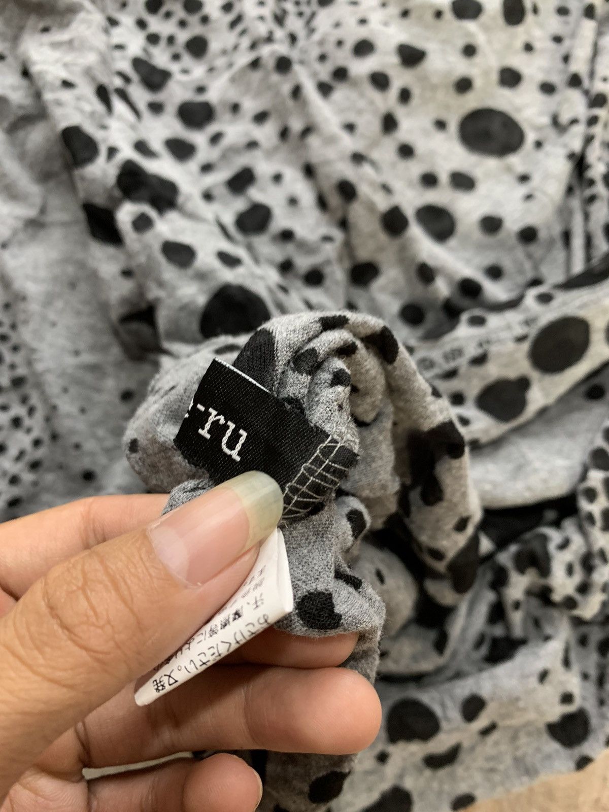 Hysteric Glamour × If Six Was Nine × Japanese Brand Cdg style fishnet Transfaran cut out japanese brand Size US S / EU 44-46 / 1 - 6 Thumbnail