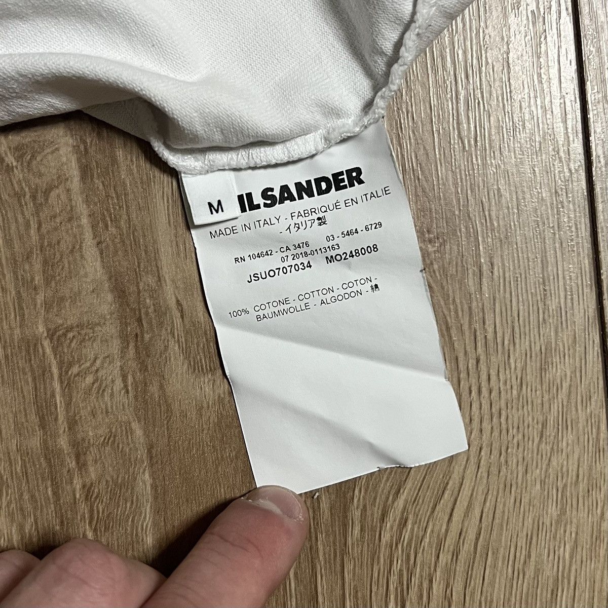 Vintage JIL SANDER GRAPHIC PRINT OVERSIZED T-SHIRT Size US M / EU 48-50 / 2 - 7 Thumbnail