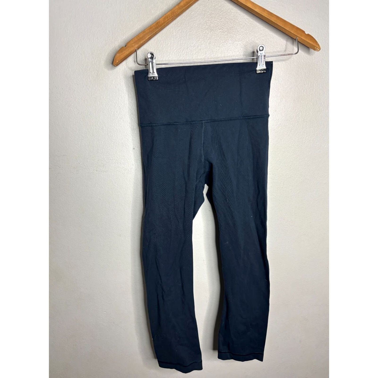 Lululemon Lululemon Align Leggings Crop Blue 4 Skinny Athletic Activewear Pants Regular Inseam 19" Size 27" / US 4 / IT 40 - 3 Thumbnail