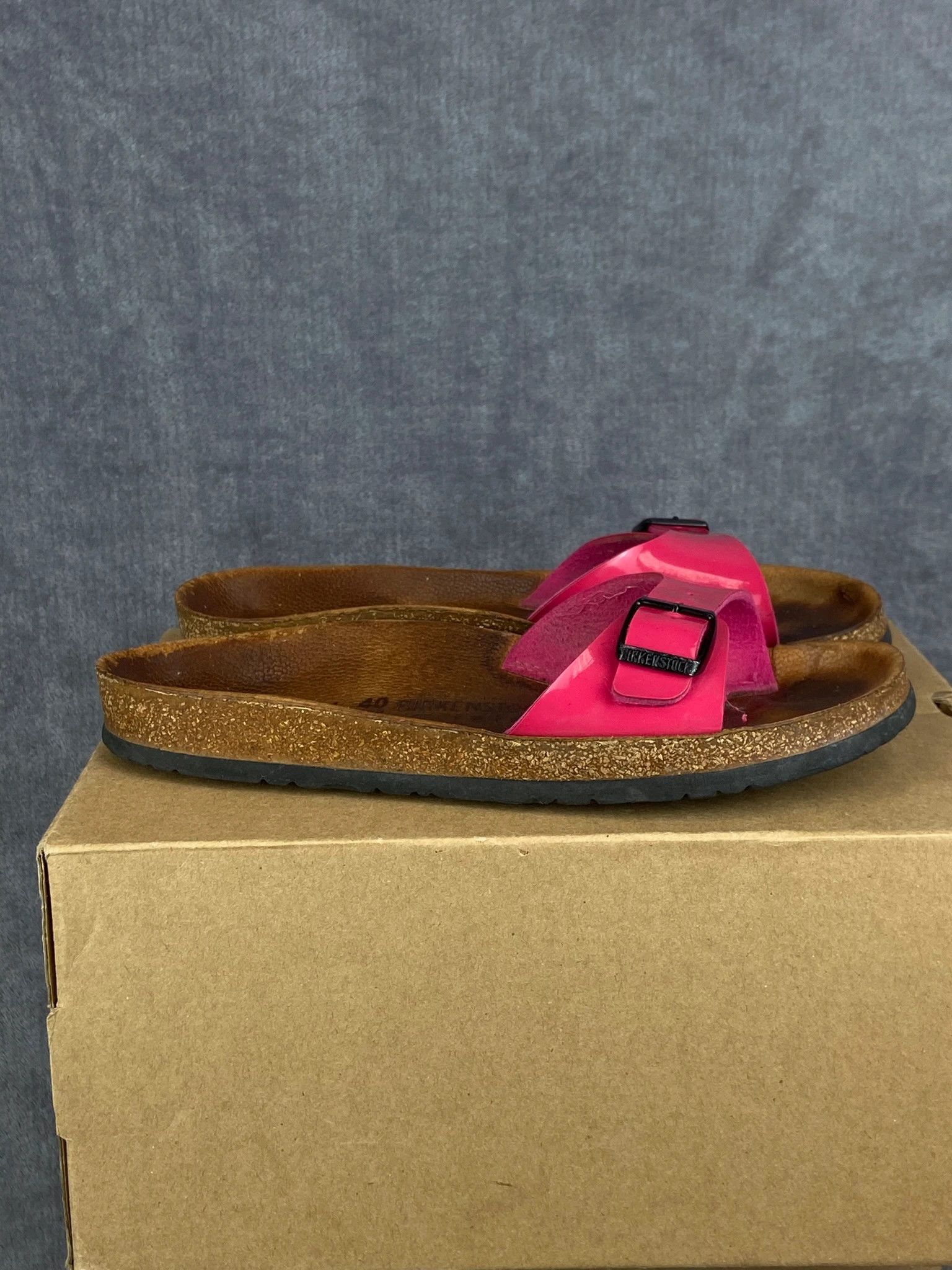 Birkenstock Birkenstock pink cork sandals Size US 10 / IT 40 - 5 Thumbnail