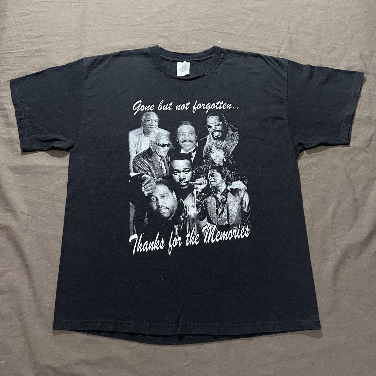 Vintage Vintage Y2K Gone But Not Forgotten Rap Tee R&B Soul Funk XL Size US XL / EU 56 / 4 - 2 Thumbnail