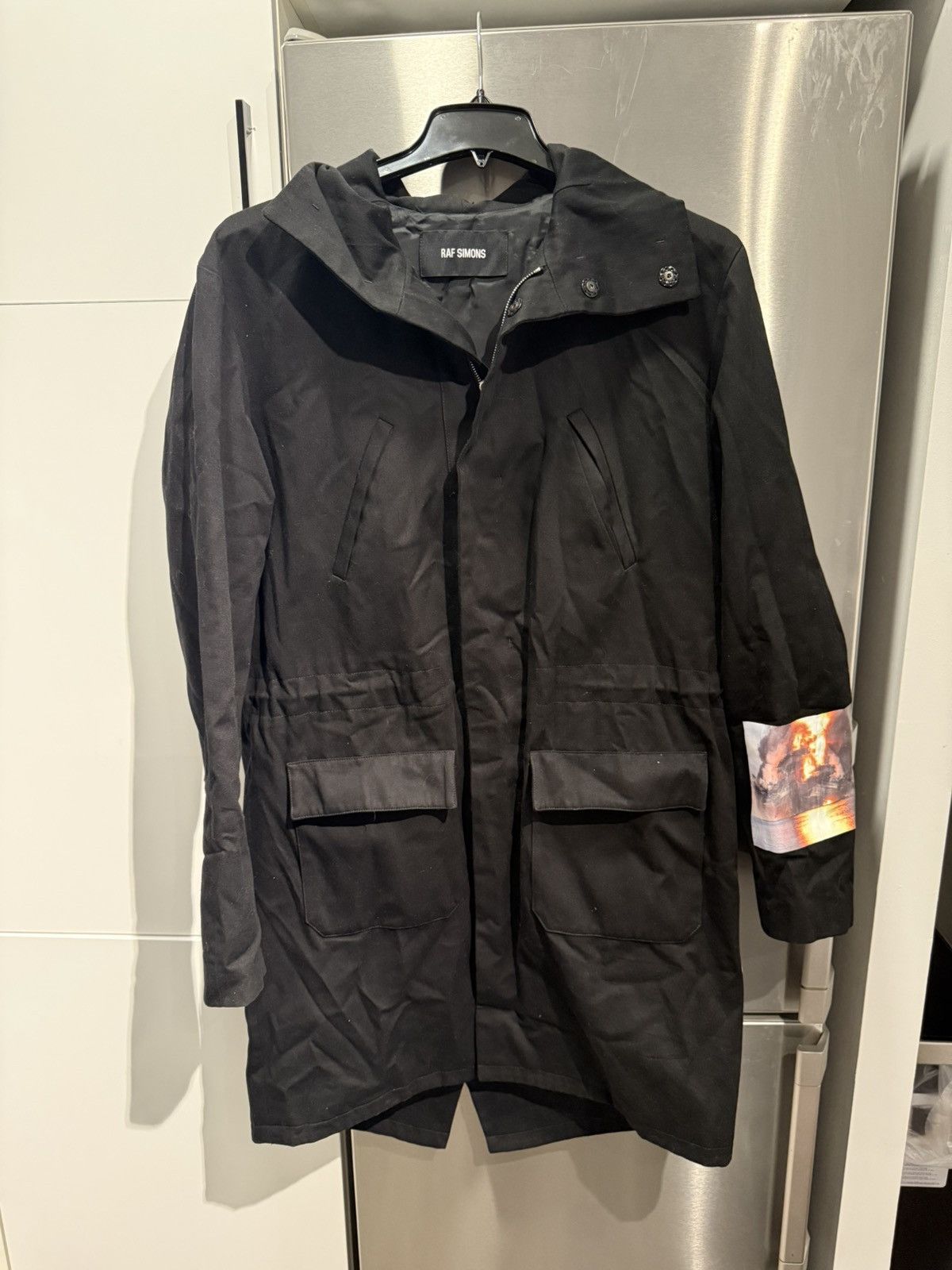 Raf Simons Raf Simons fw/18 NoNo collage parka Size US M / EU 48-50 / 2 - 2 Thumbnail