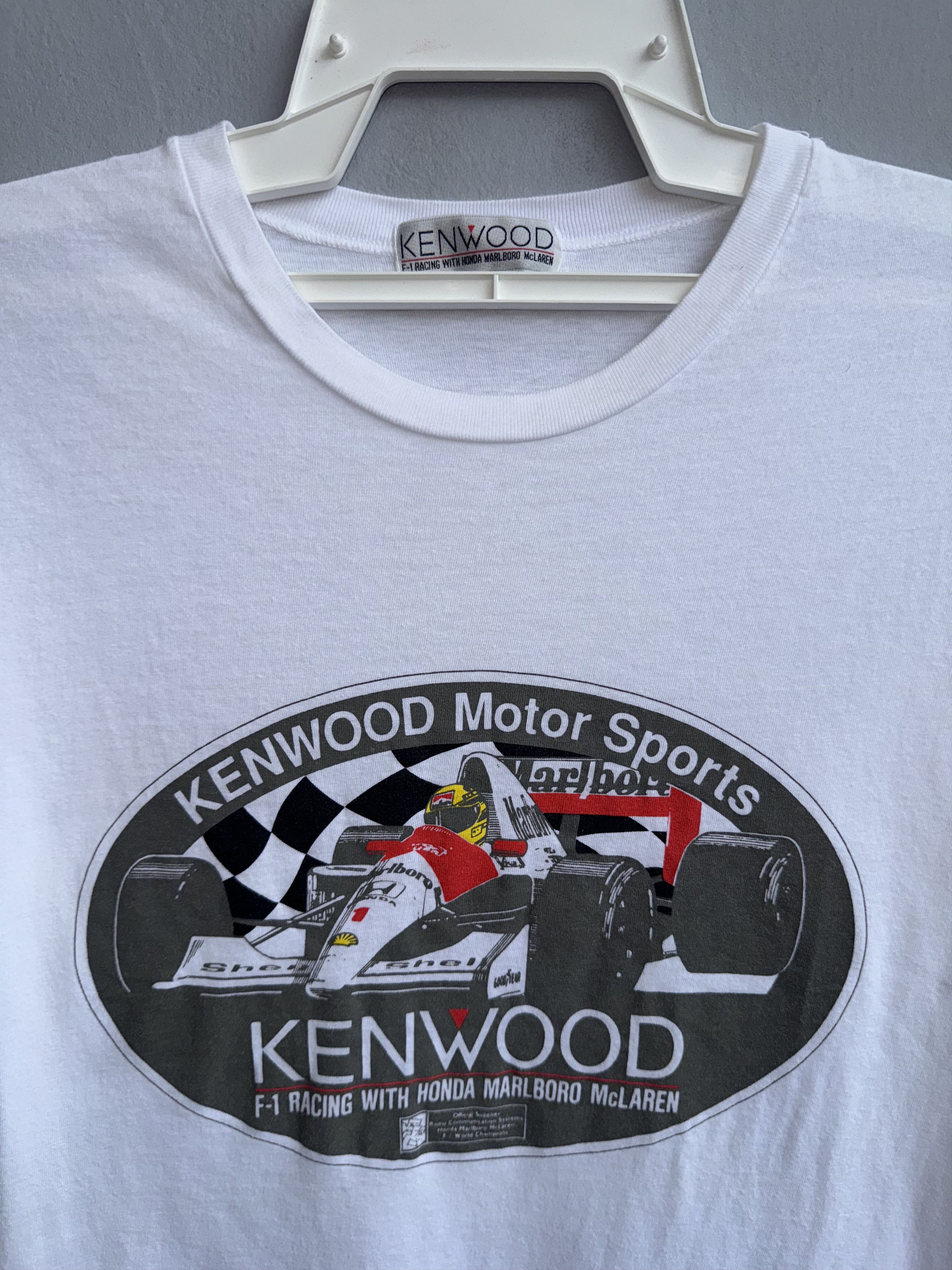 Malcolm McLaren McLaren Honda Marlboro Kenwood F1 Racing Team Vintage Shirt Size US M / EU 48-50 / 2 - 4 Thumbnail