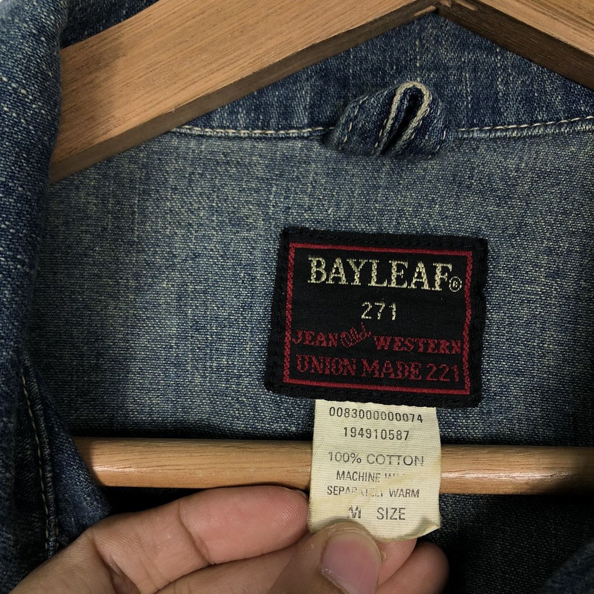 Japanese Brand 🔥90’s Bayleaf Issey Miyake Chore Denim Jacket Japan Size US M / EU 48-50 / 2 - 13 Thumbnail