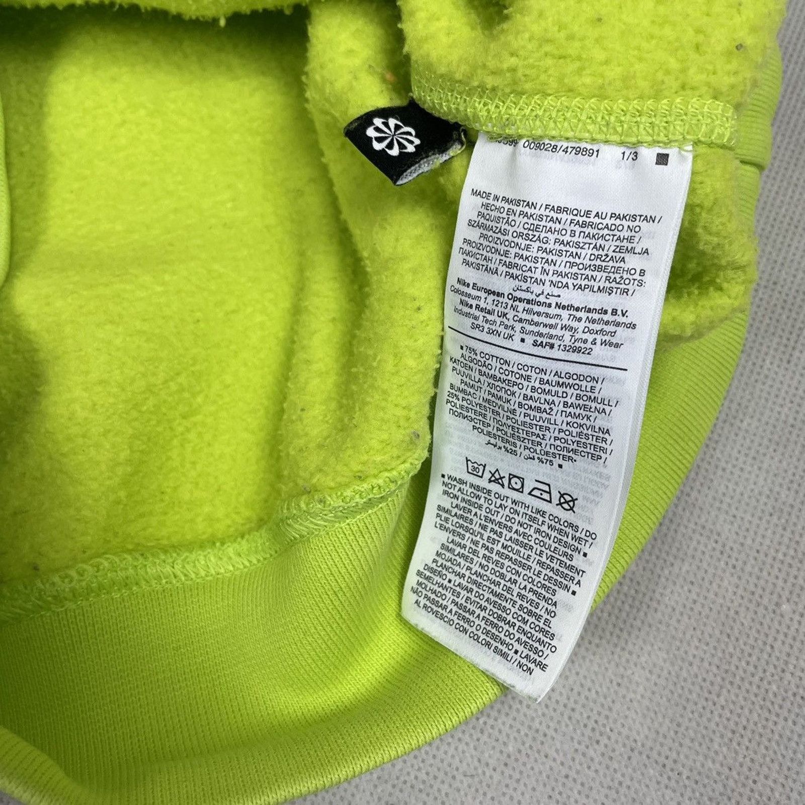 Nike × Nike ACG Nike ACG Therma-Fit Men's Neon Yellow Swoosh Pullover Hoodie Size US S / EU 44-46 / 1 - 11 Thumbnail