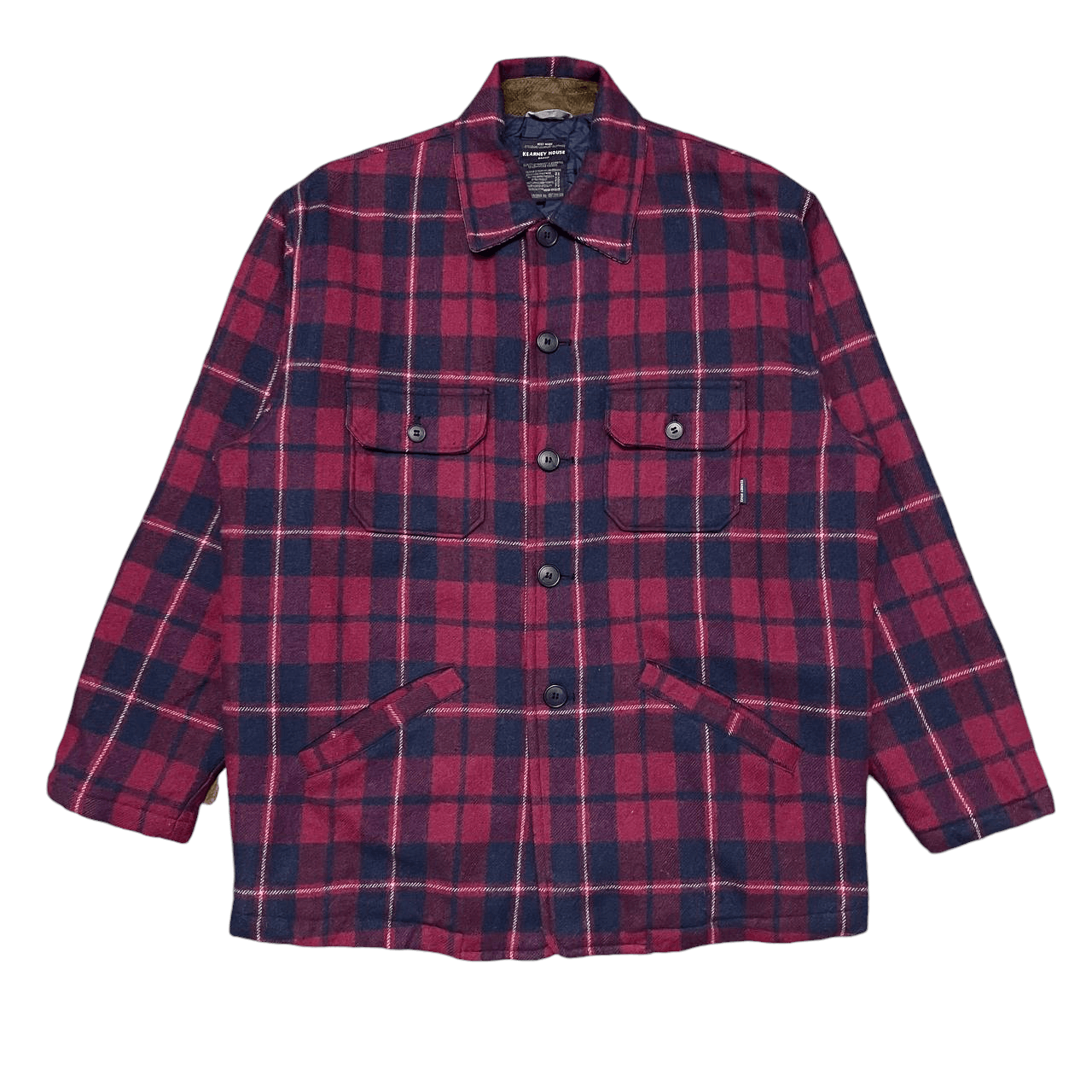 Japanese Brand Vintage Kearney House Check Plaid Jacket Issey Miyake Size US L / EU 52-54 / 3 - 1 Thumbnail