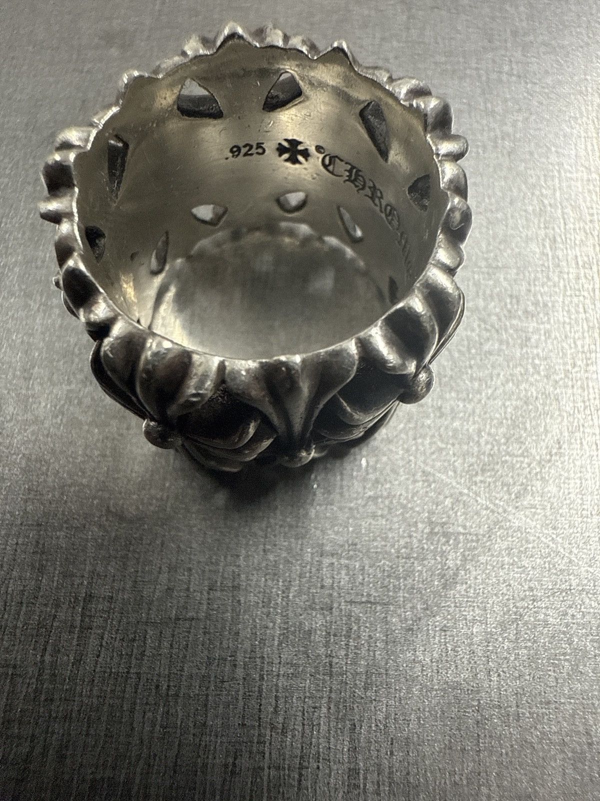 Chrome Hearts CHROME HEARTS SILVER CEMETRY RING Size ONE SIZE - 7 Thumbnail