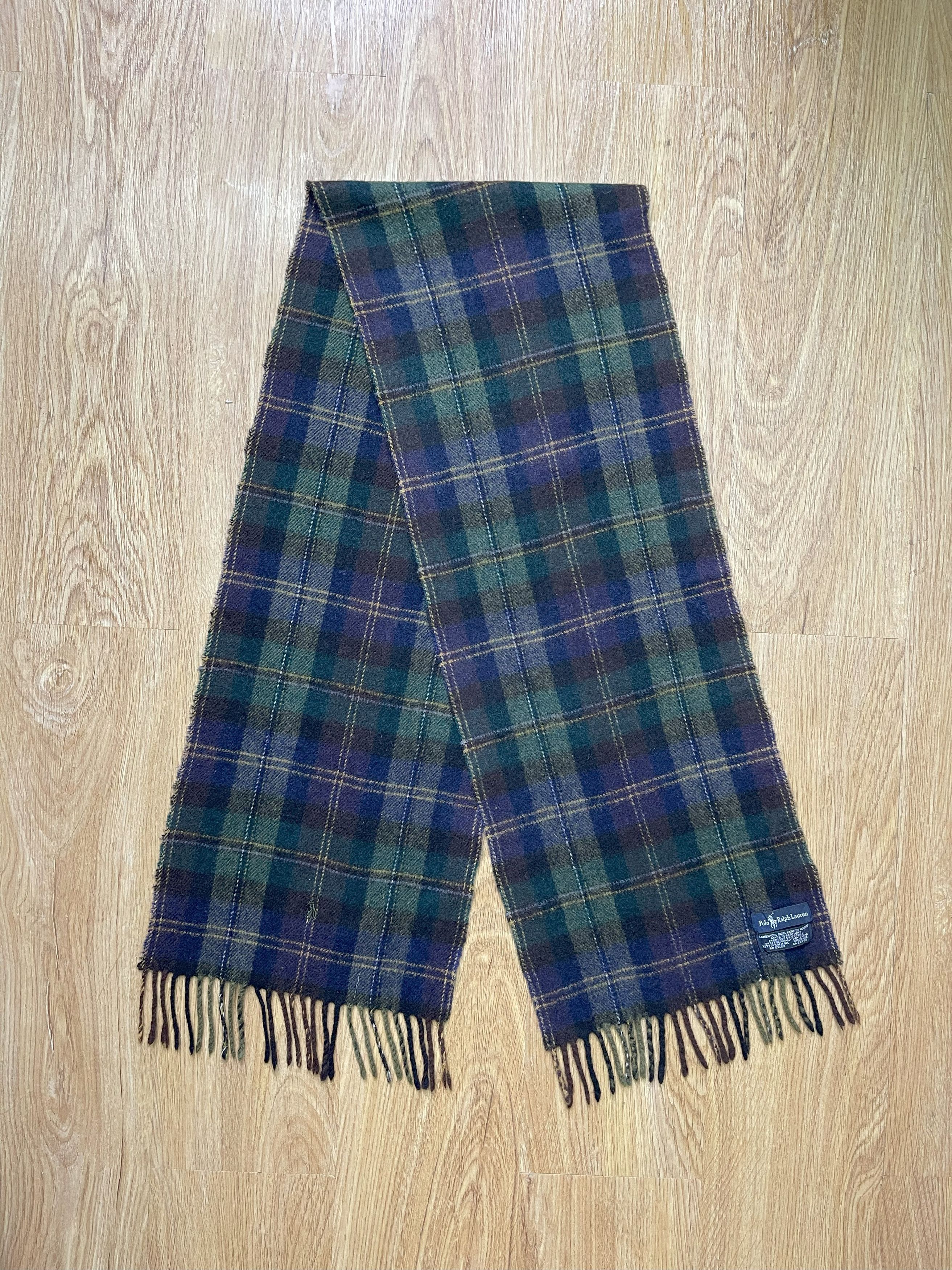Polo Ralph Lauren Vintage Polo Ralph Lauren Scarf / Muffler - 6040 Size ONE SIZE - 5 Thumbnail