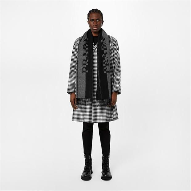 Prada PRADA Small Jacquard Scarf Size ONE SIZE - 3 Thumbnail