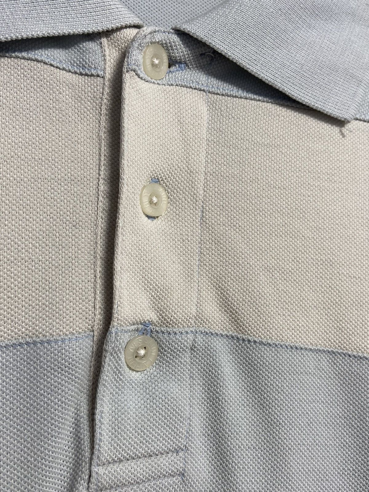 Yves Saint Laurent YSL Yves Saint Laurent polos white with blue Size US XL / EU 56 / 4 - 6 Thumbnail