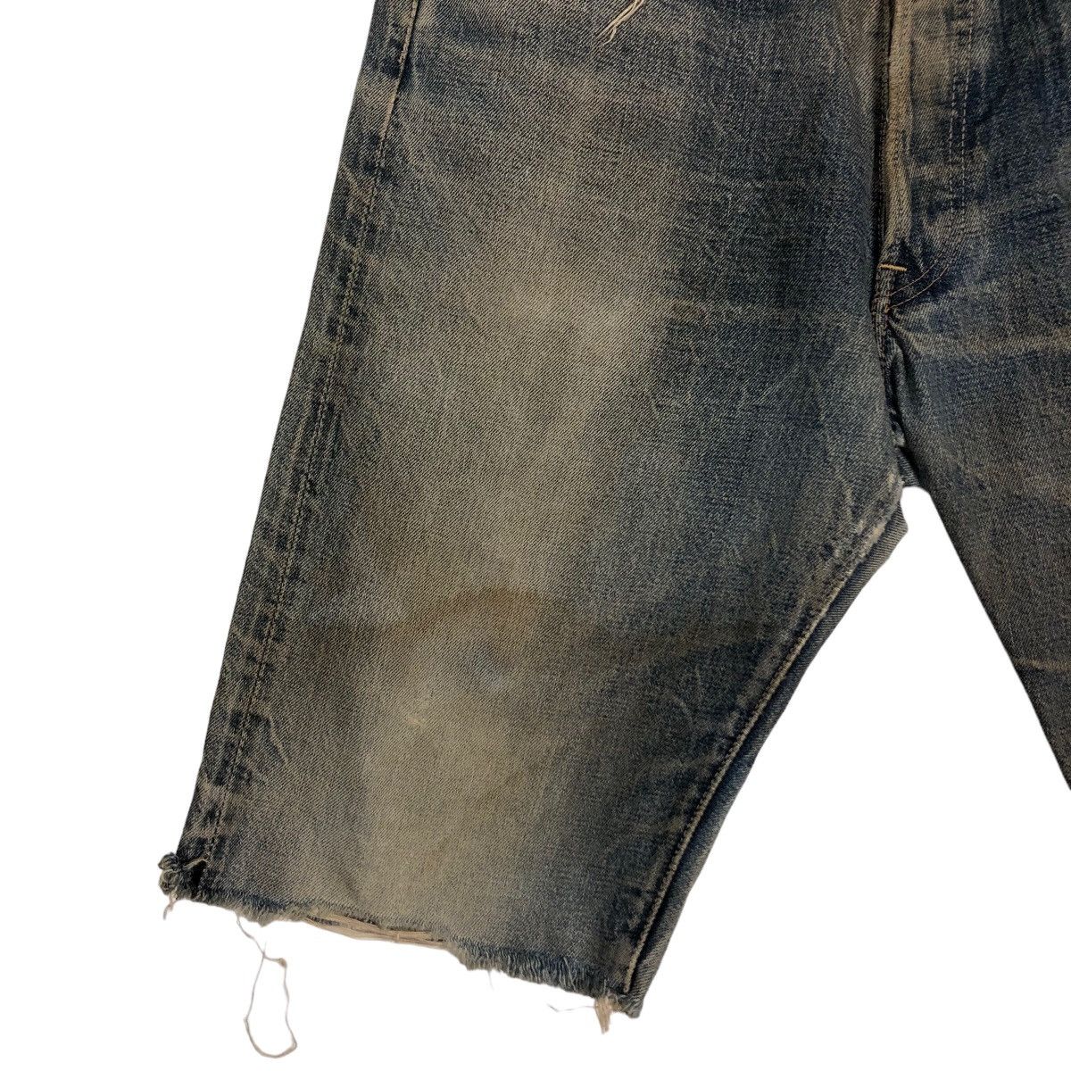 Japanese Brand 🔥Rare Palo Kain Short Denim Jeans Denime Lot 652 Size US 30 / EU 46 - 4 Thumbnail