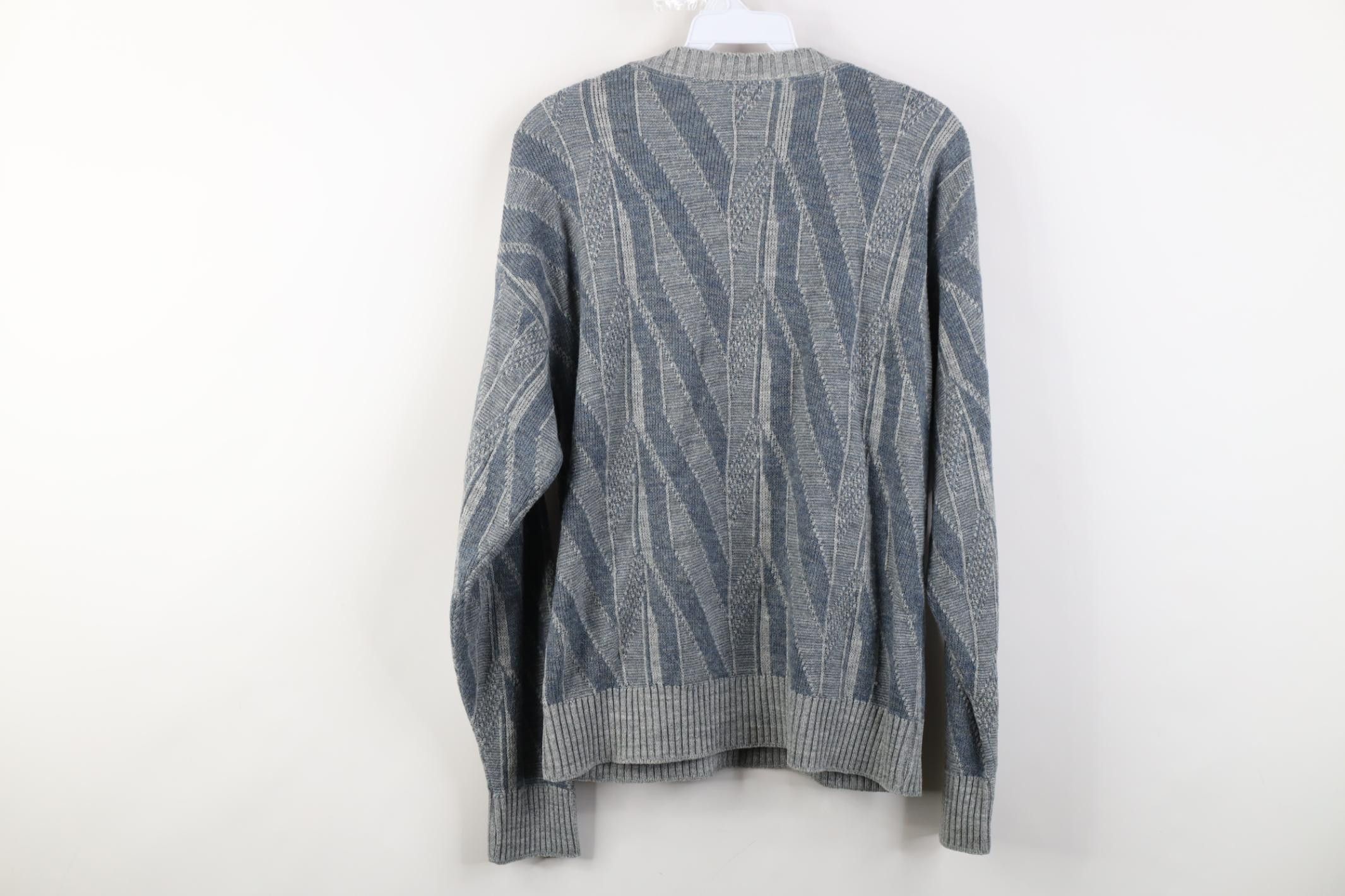 Vintage Vintage 90s Streetwear Ed Bassmaster Knit Crewneck Sweater Size US S / EU 44-46 / 1 - 7 Thumbnail