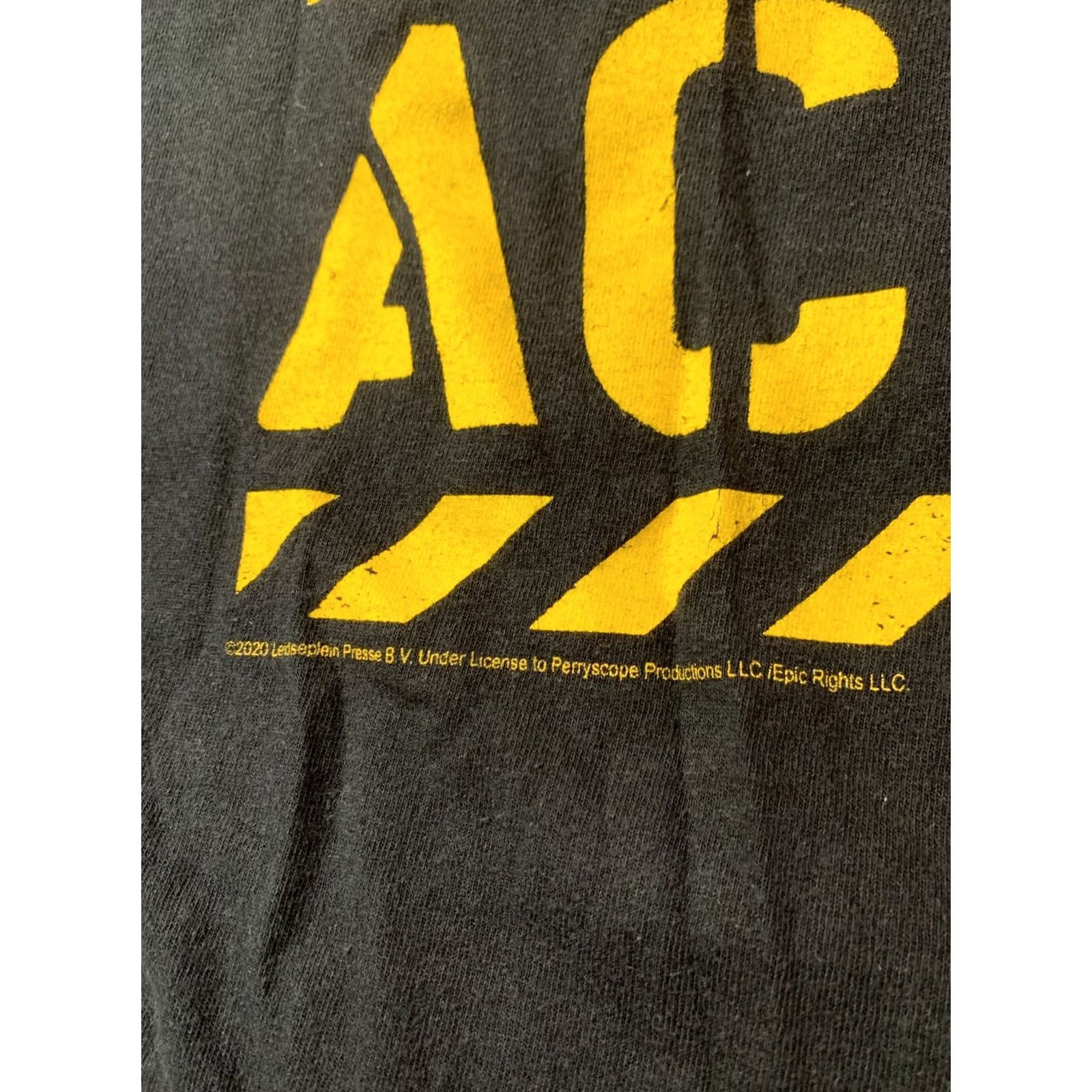 Vintage AC/DC PWR UP Shirt Men M Black Cotton Official Product 2020s 90s Look Hard Rock Short Sleeve Tee Modern Basic Tee Size US M / EU 48-50 / 2 - 5 Thumbnail