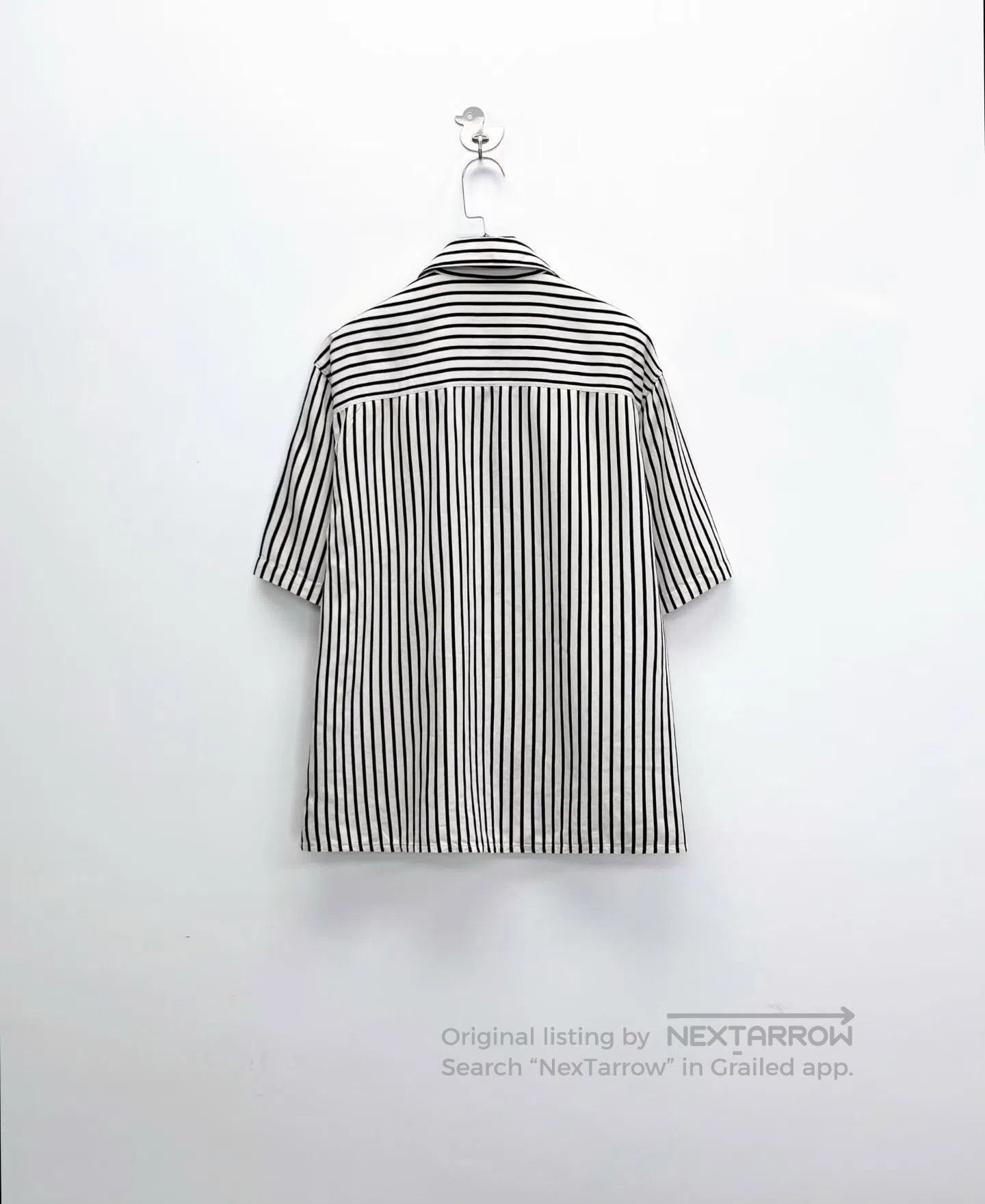 AMI Ami Black White Stripe Short. Size US M / EU 48-50 / 2 - 2 Thumbnail