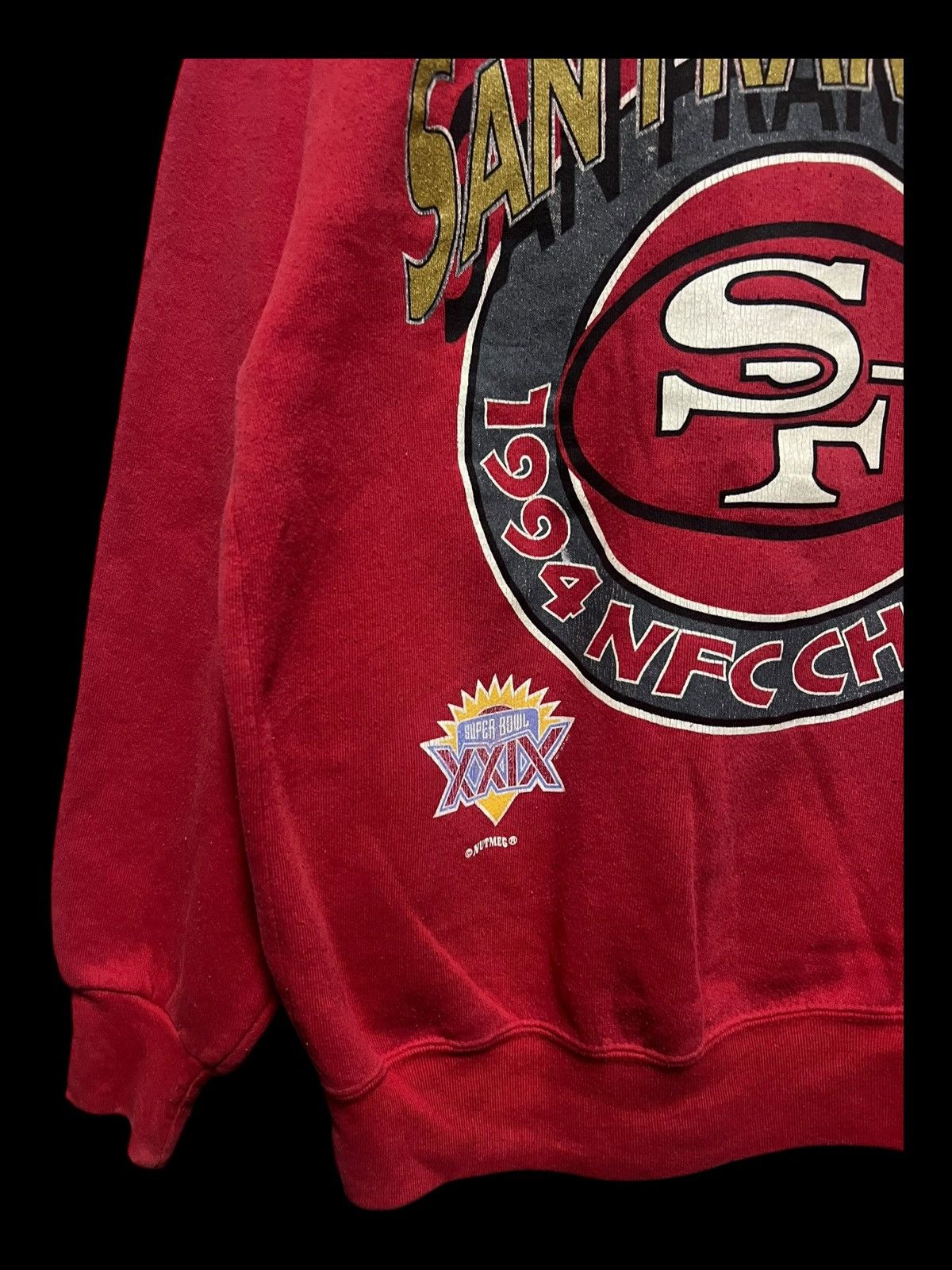 NFL Vintage 1994 San Francisco 49ers Sweatshirt Size US M / EU 48-50 / 2 - 4 Thumbnail