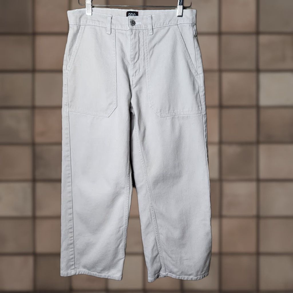 Urban Outfitters Urban Outfitters BDG Womens Beige/Gray High Rise Wide Leg Jeans Size 27 Size 27" / US 4 / IT 40 - 1 Thumbnail