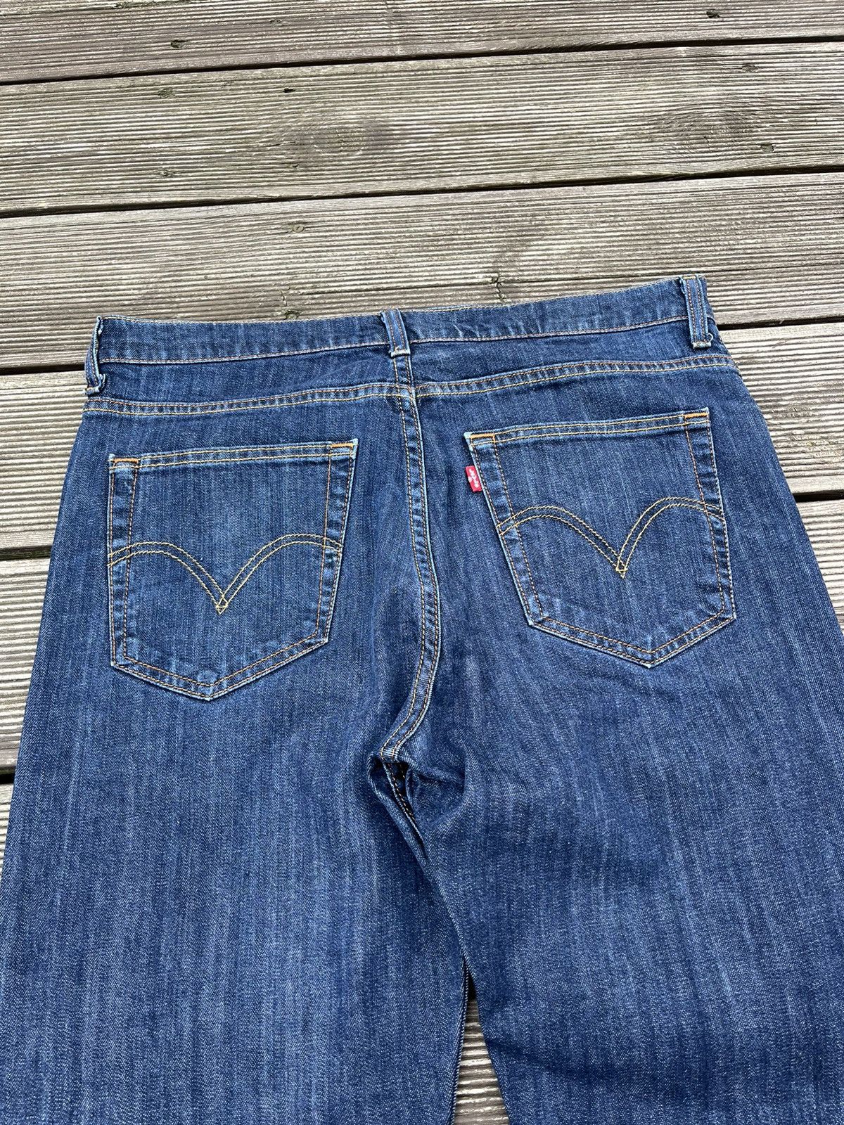 Levi's × Vintage Vintage Beauty Levis Jeans Pants Tab Navy Blue Size US 34 / EU 50 - 6 Thumbnail