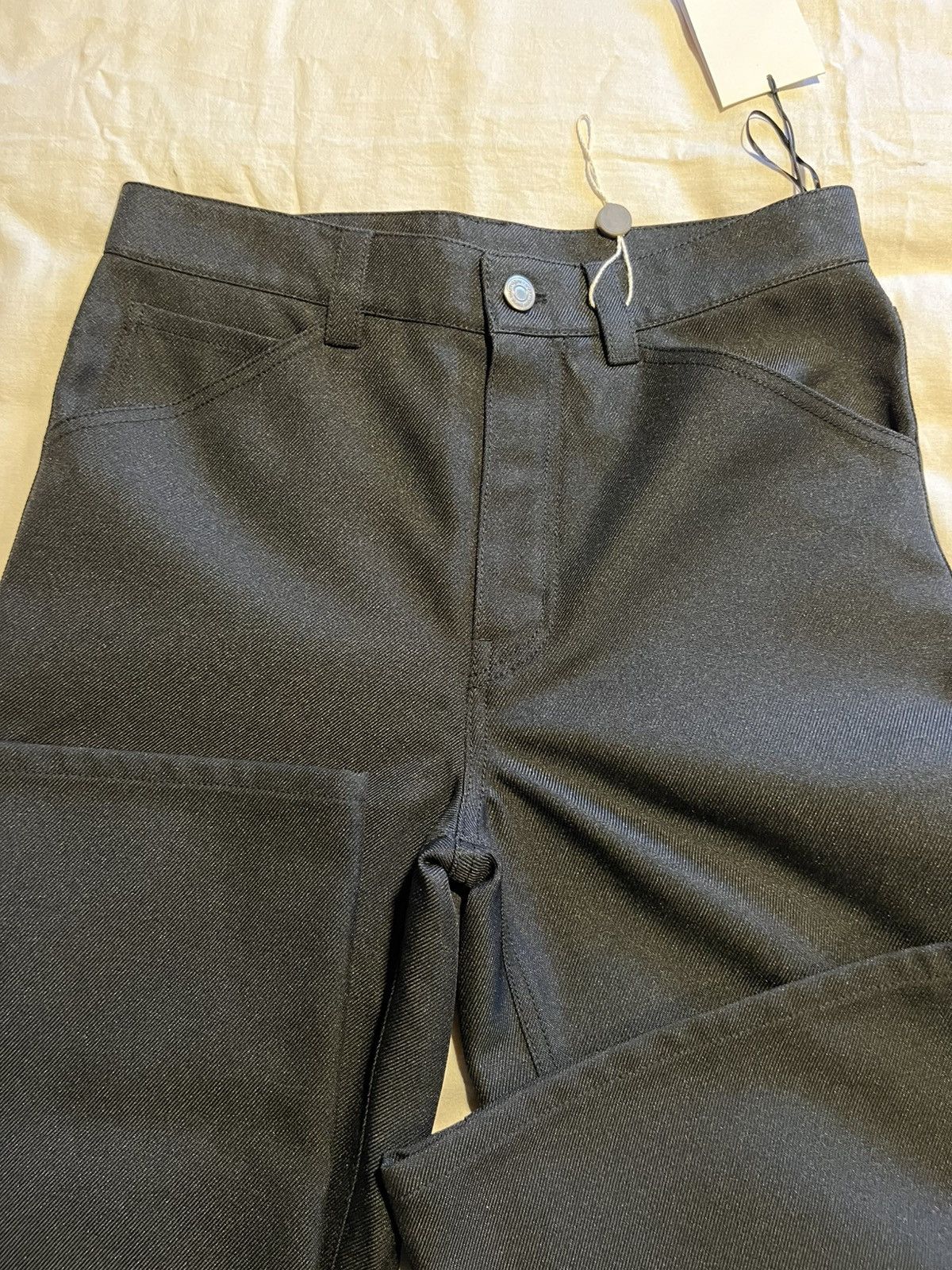 Courreges Ferragamo nylon wide leg pants. Size US 30 / EU 46 - 5 Thumbnail