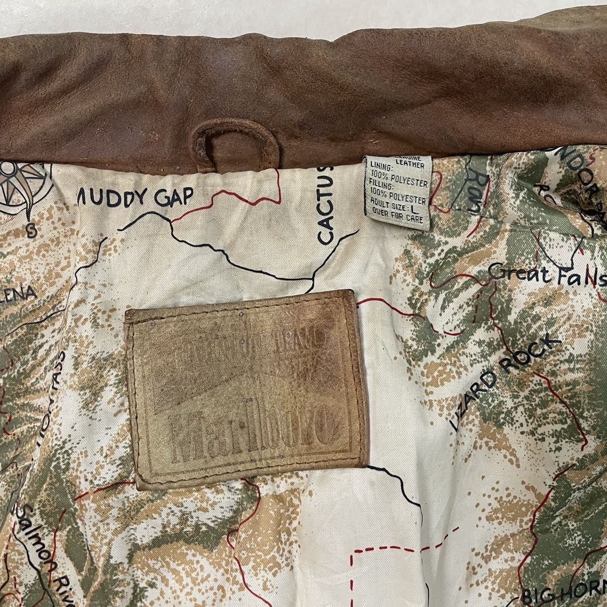 Marlboro Adventure Team Marlboro Adventure Teams USA Map Inner Leather Size US L / EU 52-54 / 3 - 16 Thumbnail