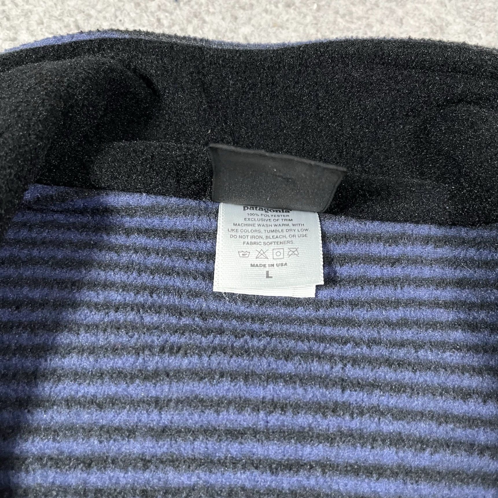 Patagonia Patagonia Capilene 1/4 Zip Mens L Blue Stripe Pullover Fleece VTG 1998 USA Windbreaker 90s Size US L / EU 52-54 / 3 - 3 Thumbnail