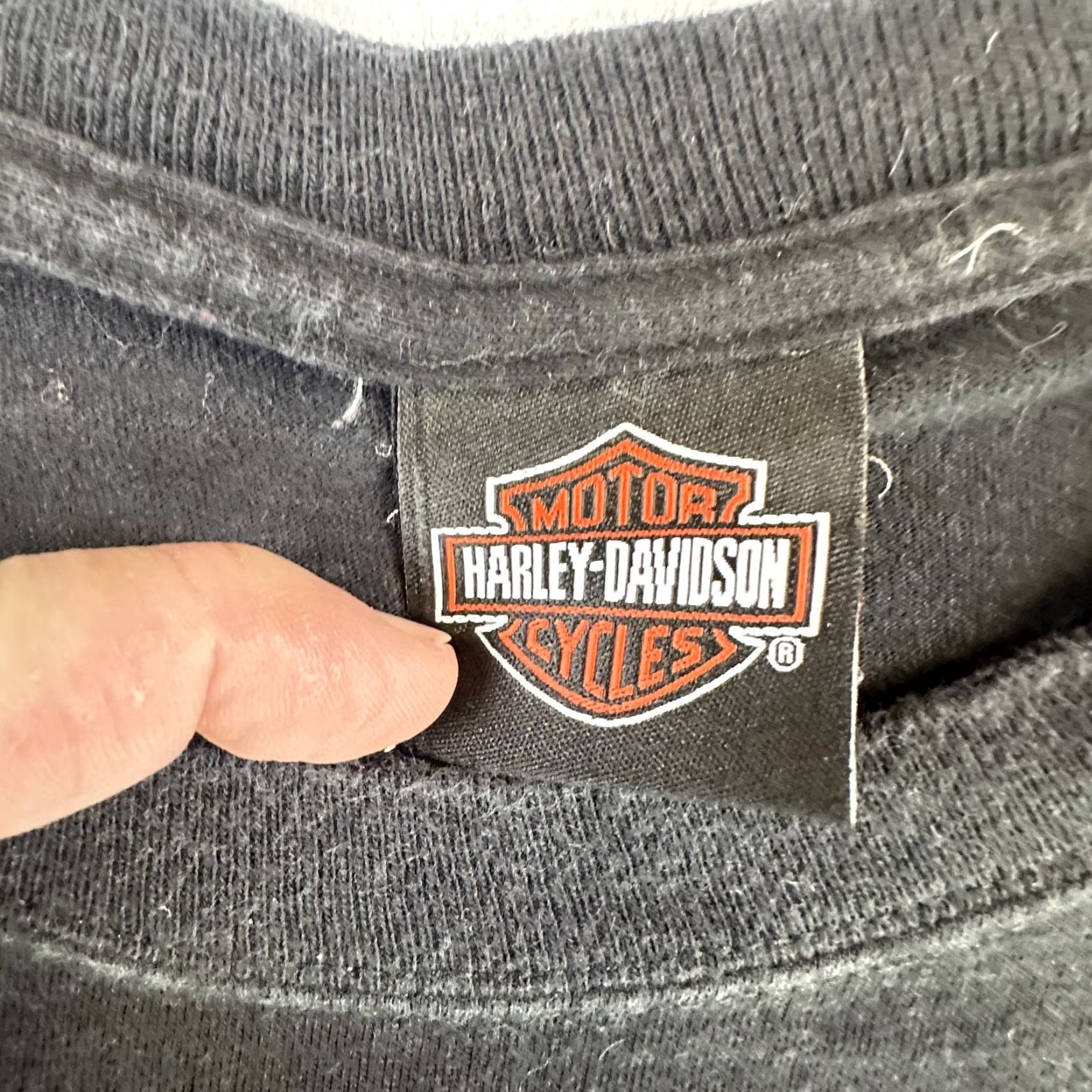 Harley Davidson Harley-Davidson Shirt Mens XL Black Gatlinburg Smoky Mountain 2010 2012 Tee Stratman Size US XL / EU 56 / 4 - 7 Thumbnail