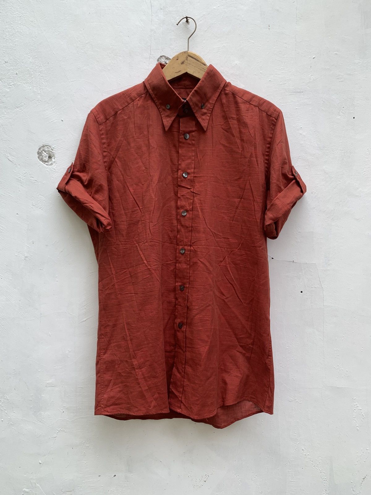 Dolce & Gabbana Dolce and gabbana roll up sleeve button up shirt Size US L / EU 52-54 / 3 - 2 Thumbnail