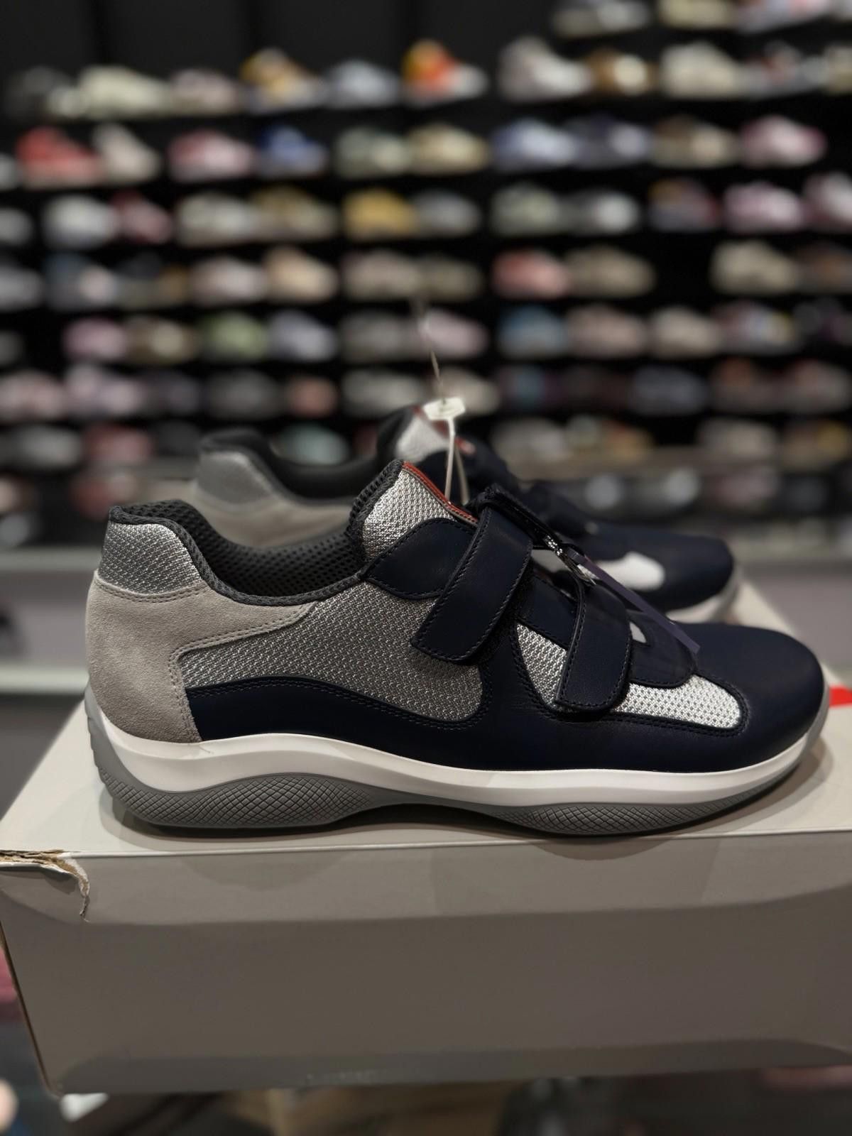 Prada Prada America’s Cup Double Strap Sneakers 9UK/10US NEW Size US 10 / EU 43 - 1 Thumbnail