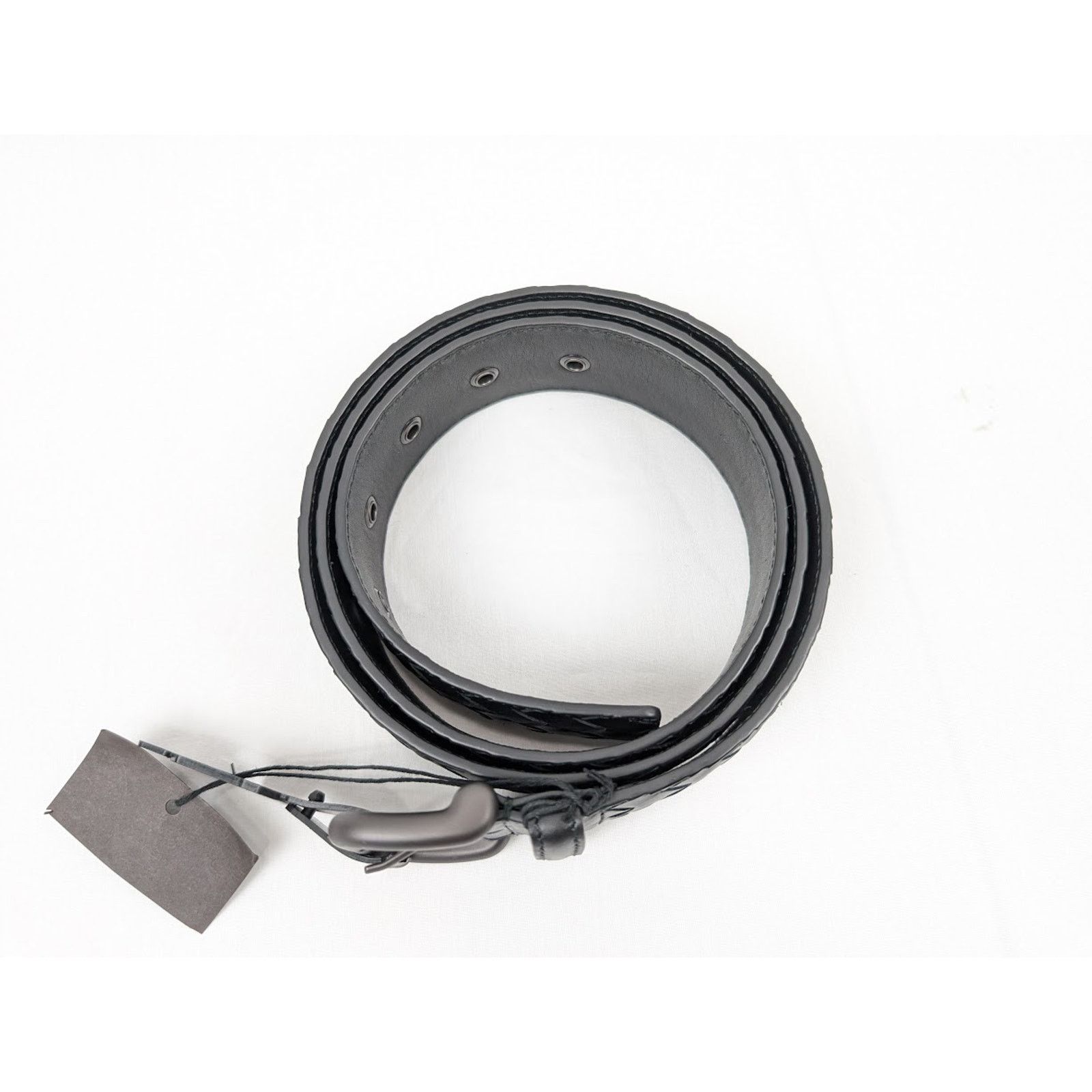 Bottega Veneta o1rshd1 Size: 105 / Intrecciato Belt in Black Size 40 - 3 Thumbnail