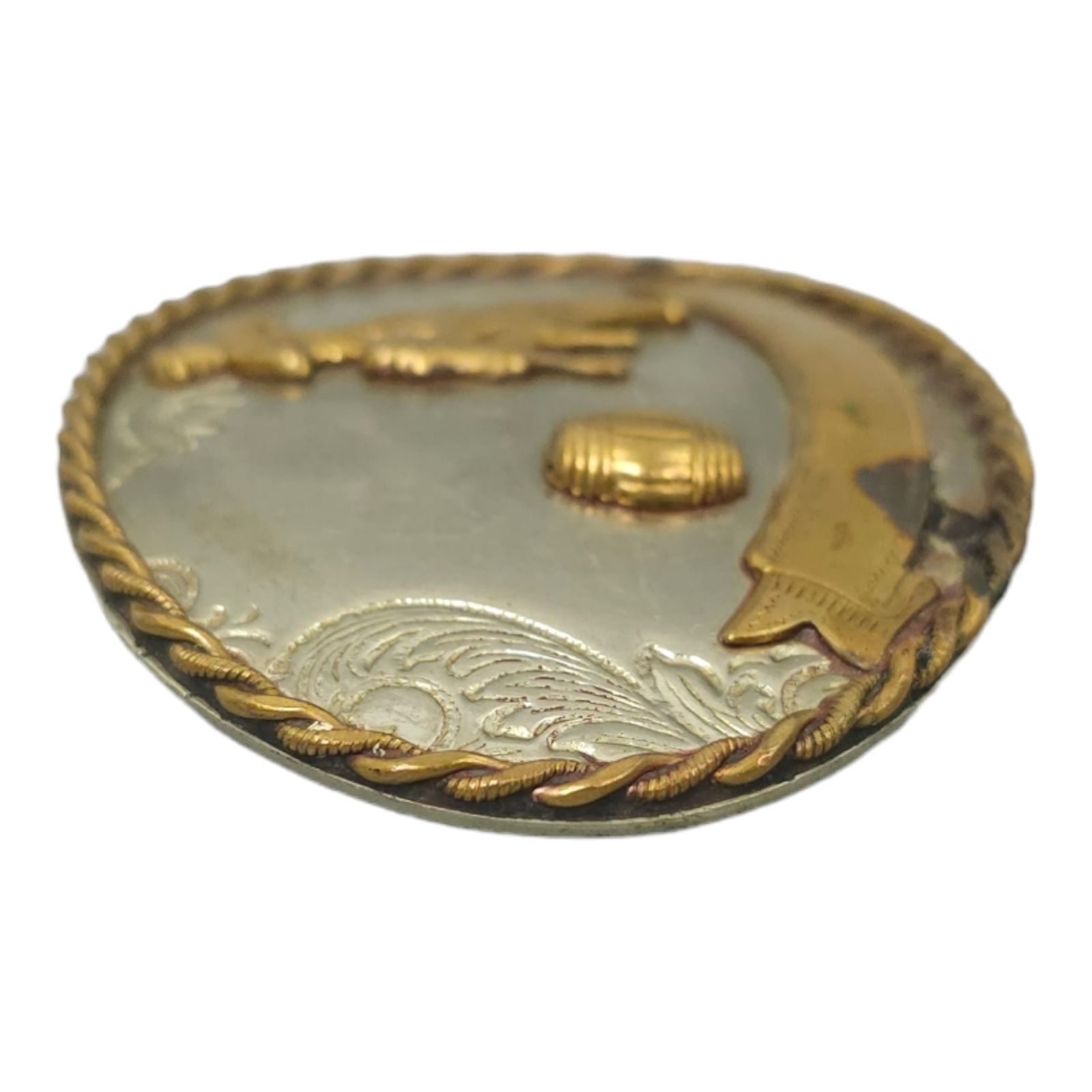 Other Western Barrel Racing Rodeo Vintage Cowboy Belt Buckle Size ONE SIZE - 6 Thumbnail