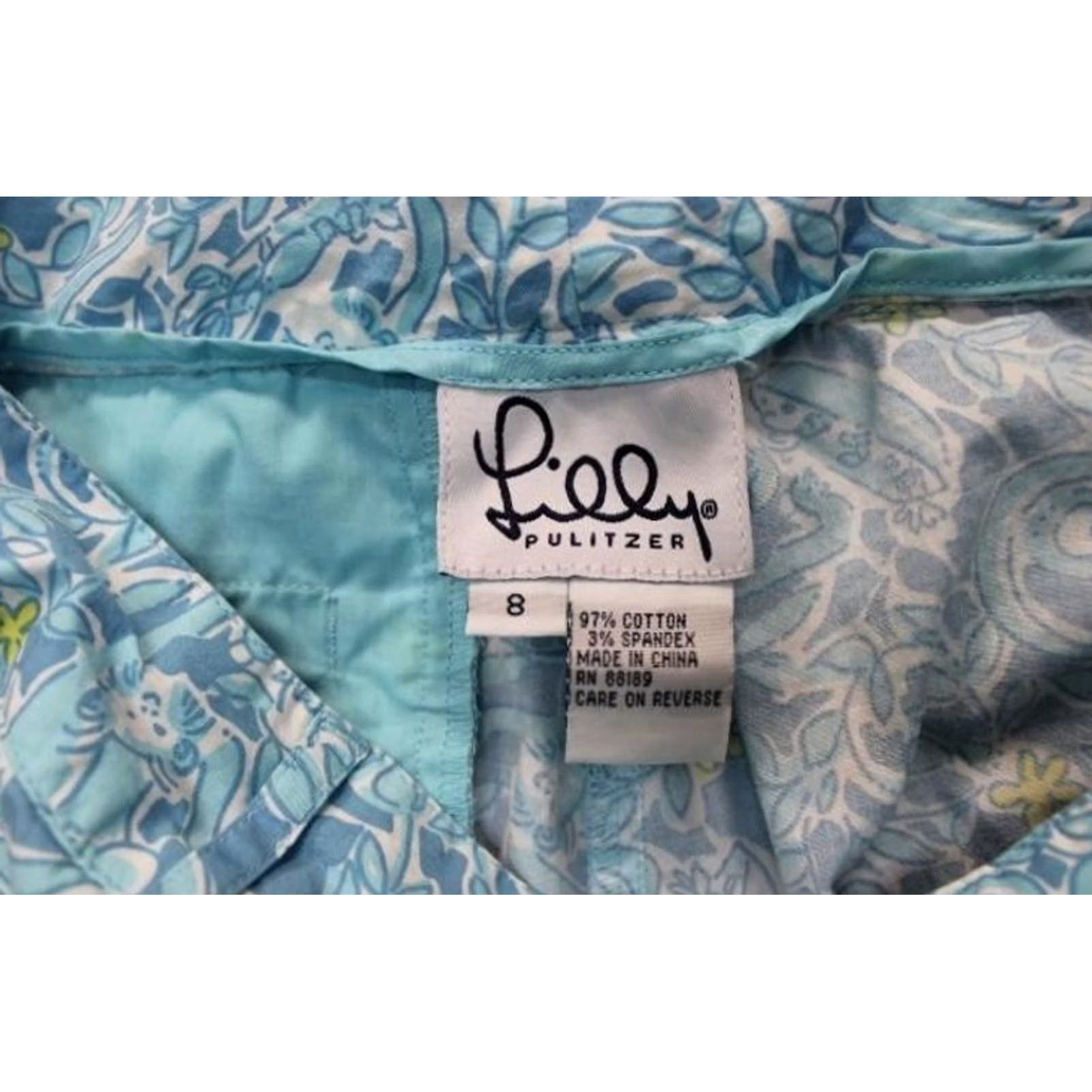 Lilly Pulitzer VINTAGE? No. Size 30" / US 8 / IT 44 - 4 Thumbnail