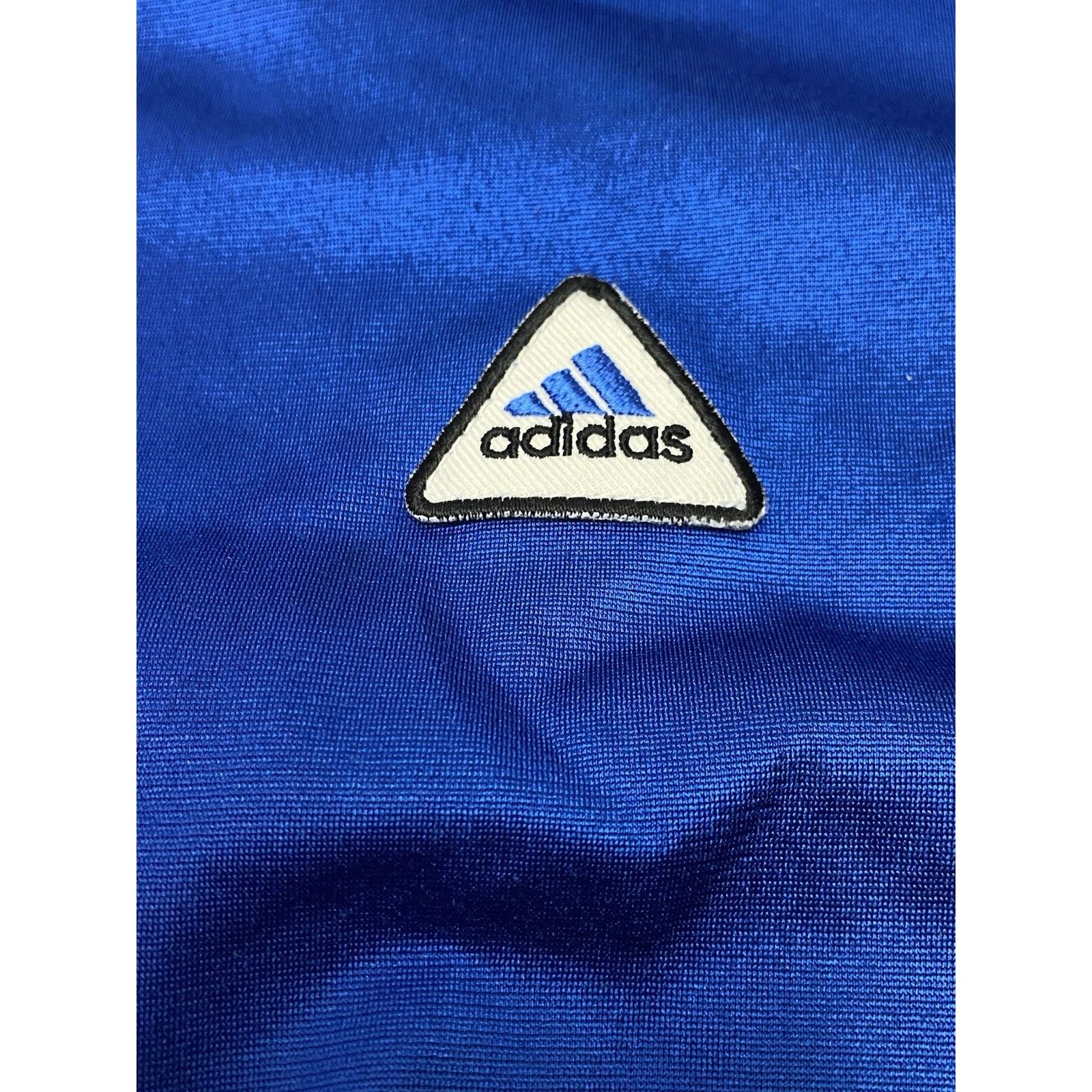 Adidas Vtg Adidas Blue White Full Zip Soccer Track Jacket Men's XL Size US XL / EU 56 / 4 - 2 Thumbnail
