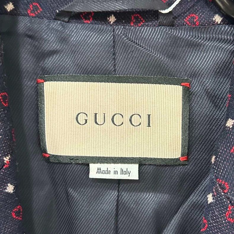 Gucci Gucci Full logo suit 2506-Nextarrow Size 36R - 4 Thumbnail