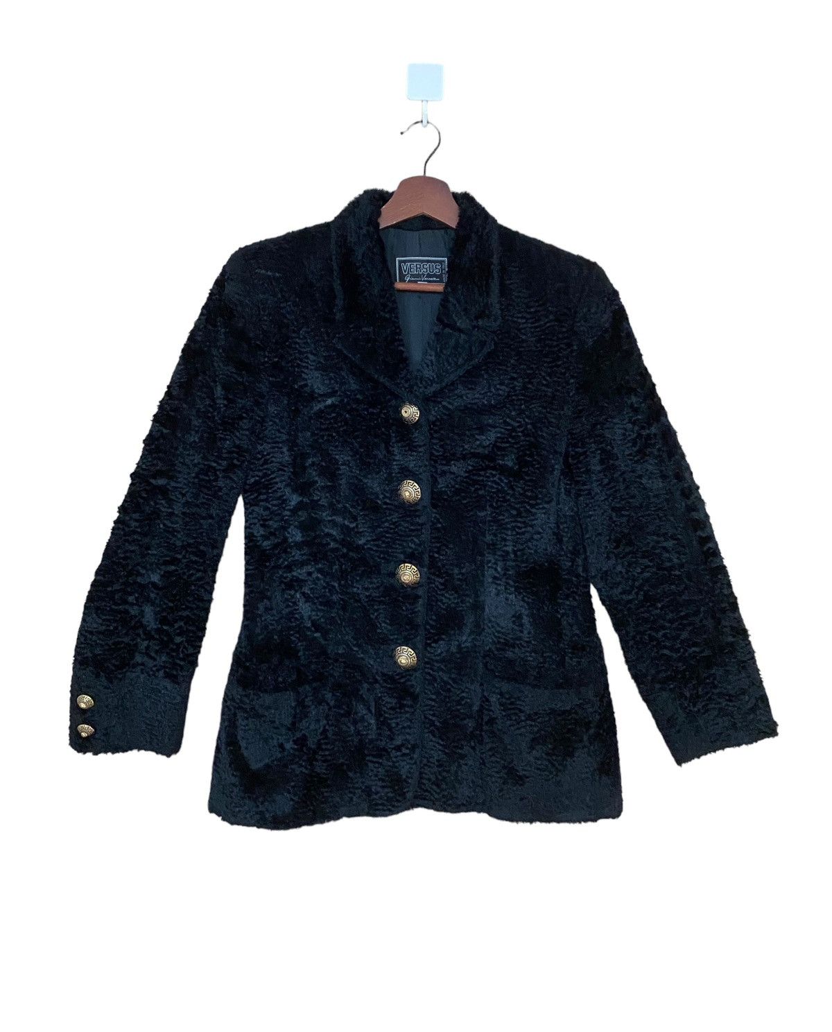 Versace Vintage Brand Gianni Versace Velvet Jacket 1990s Size US M / EU 48-50 / 2 - 1 Thumbnail