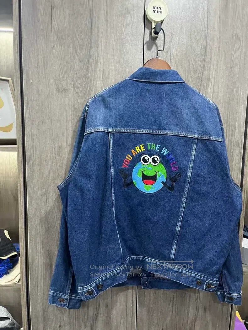 Balenciaga Balenciaga Earth Denim Jacket Size XXS / US 00 / IT 34 - 7 Thumbnail