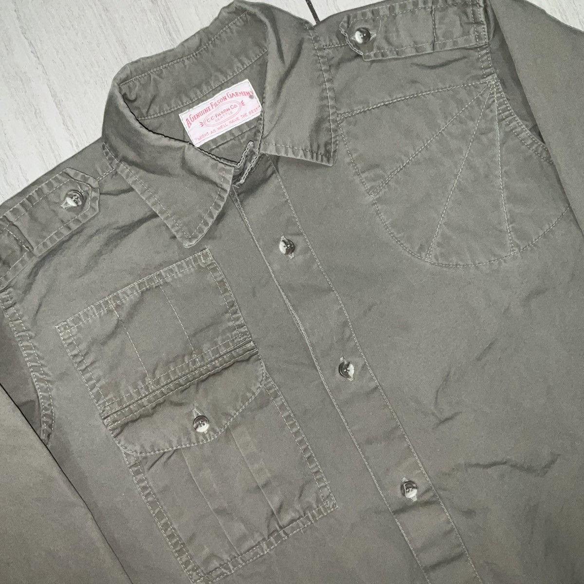 Filson Filson Shooting Button Up Shirt Size US L / EU 52-54 / 3 - 2 Thumbnail