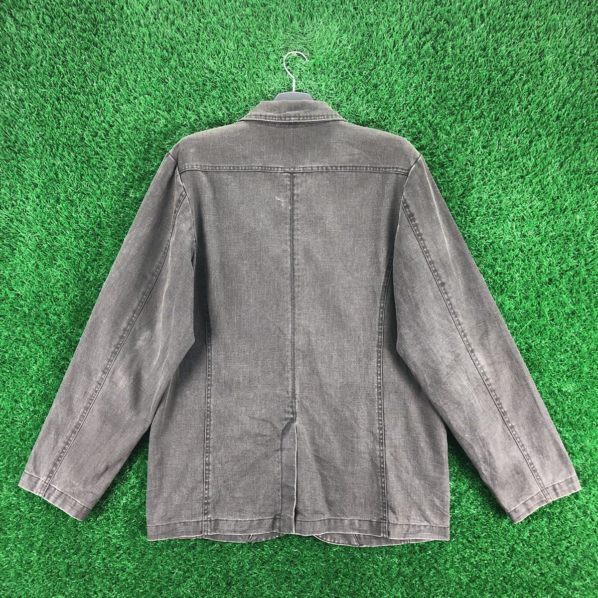 Japanese Brand Vintage Blue Way O.D.M Duck Canvas Jacket Size US L / EU 52-54 / 3 - 4 Thumbnail