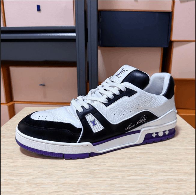 Louis Vuitton Louis Vuitton low-top sneakers Size US 12 / EU 45 - 4 Thumbnail