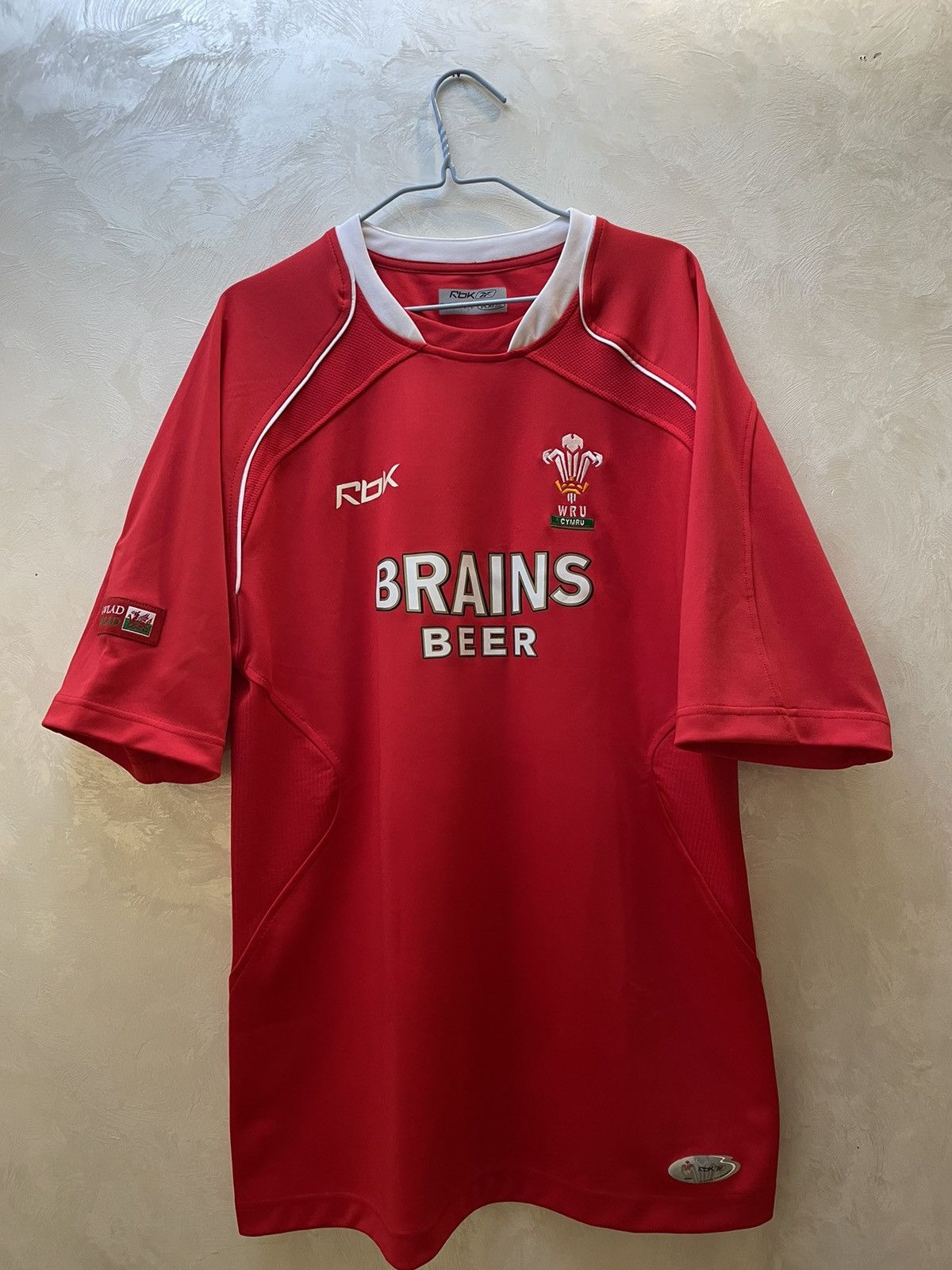 Reebok × Vintage Vintage Wales Rugby 2007 2008 Home Jersey Size US L / EU 52-54 / 3 - 1 Thumbnail