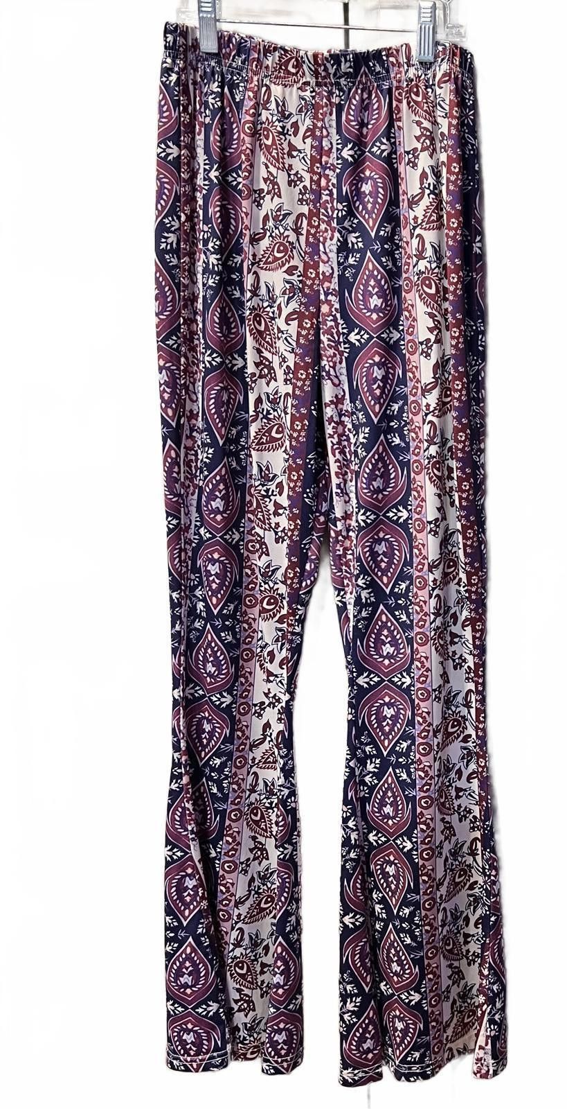Unknown London Women's Casual Pants with Patterned Design Size Small Size 28" / US 6 / IT 42 - 1 Thumbnail