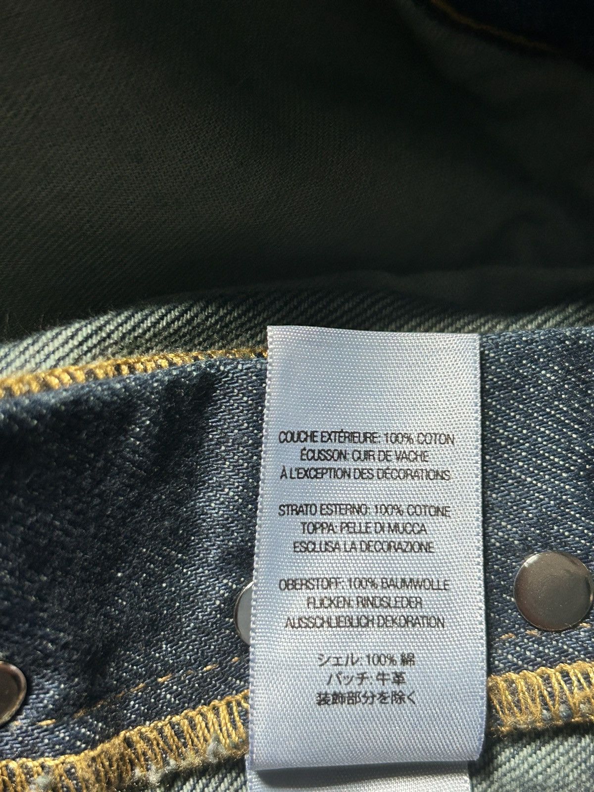 Supreme SUPREME Crackle jeans Blue Size US 32 / EU 48 - 7 Thumbnail