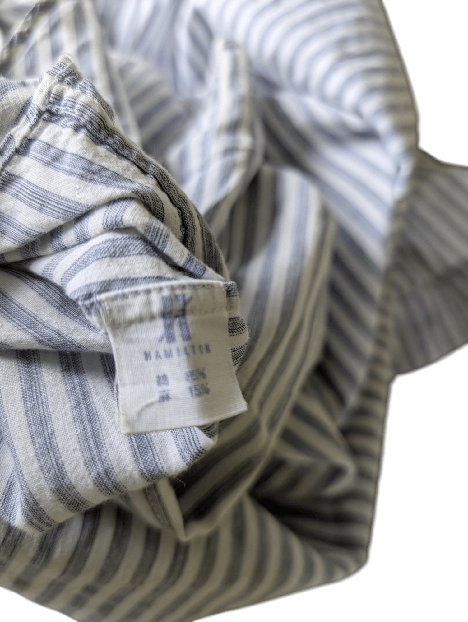 Issey Miyake Vintage Issey Miyake Stripes Button Shirt Size US L / EU 52-54 / 3 - 5 Thumbnail