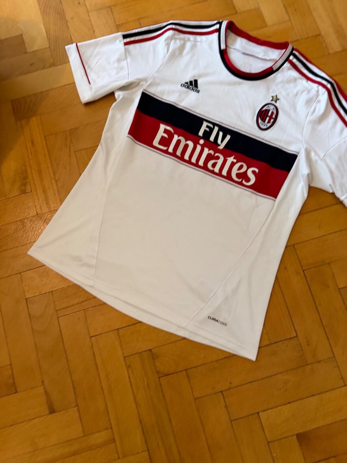 Adidas 2012-13 AC Milan Away Shirt Jersey (L) EL Shaarawy #92 Size US L / EU 52-54 / 3 - 2 Thumbnail