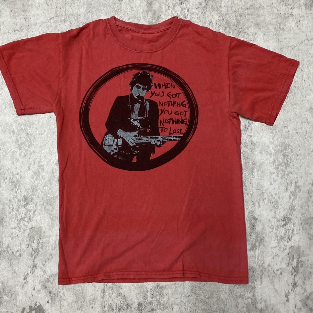 Other Red and black John Lennon graphic tee #rockmusic Size US S / EU 44-46 / 1 - 1 Thumbnail