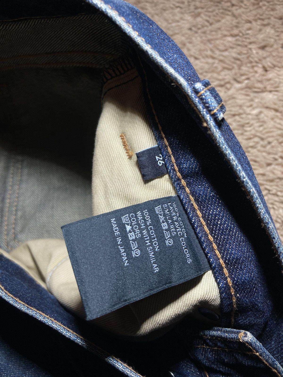 Celine AW24 Celine Indigo Dark Wash Straight Leg Kurt Jeans Hedi Size US 26 / EU 42 - 9 Thumbnail