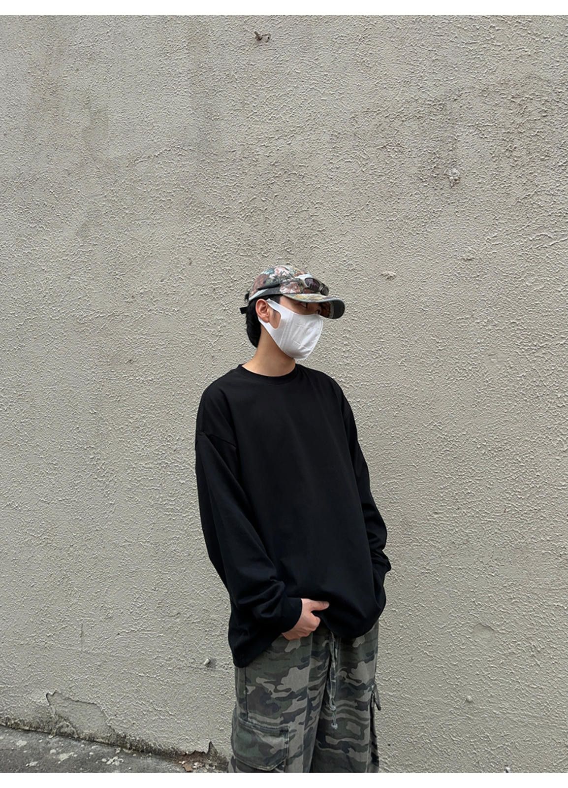 Other Casual Long Sleeve Black T-Shirt Size US M / EU 48-50 / 2 - 2 Thumbnail